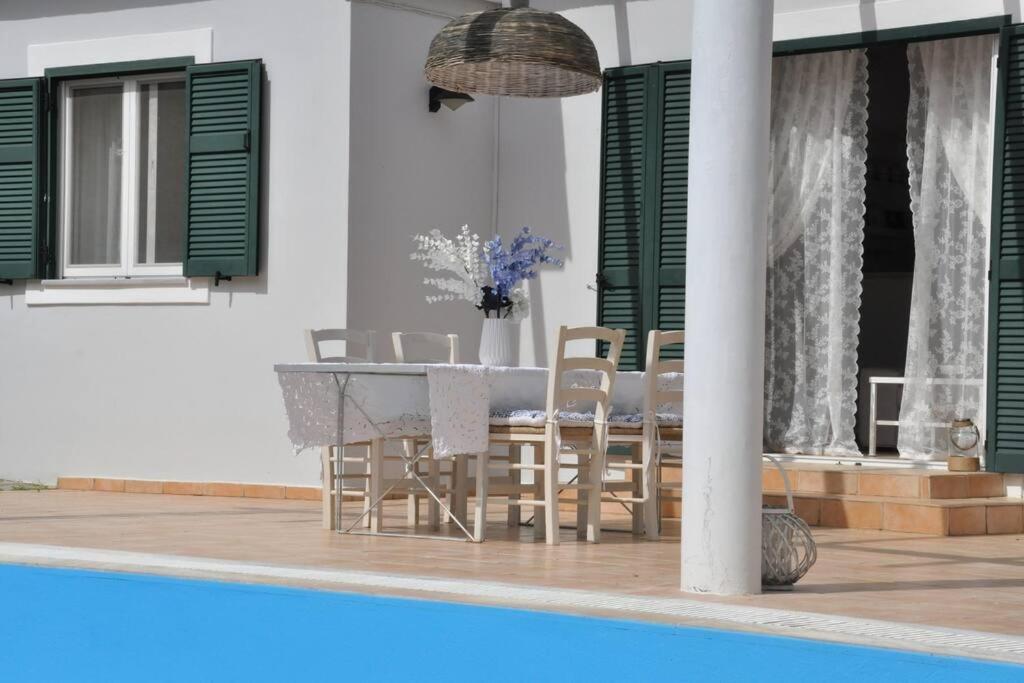 Villa Erietta Near Lefkas Center Apolpaina エクステリア 写真